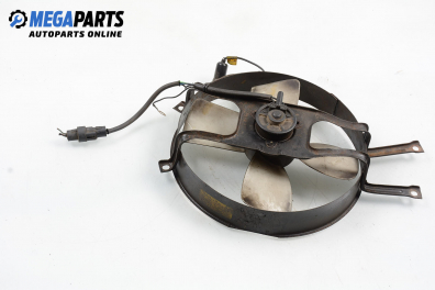 Radiator fan for Mitsubishi Lancer 1.5, 75 hp, sedan, 1988