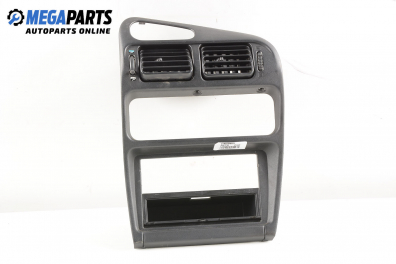 Central console for Mitsubishi Colt IV 1.3 12V GLI, 75 hp, hatchback, 3 doors, 1993