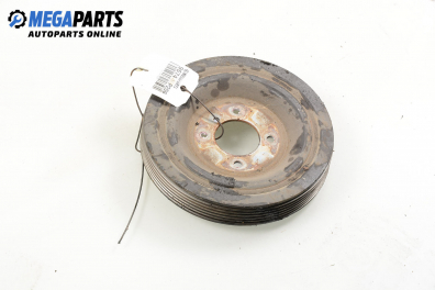 Damper pulley for Peugeot 206 1.9 D, 69 hp, 3 doors, 2001