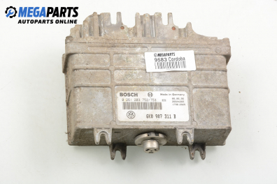 ECU for Seat Cordoba (6K) 1.6, 75 hp, sedan, 1997