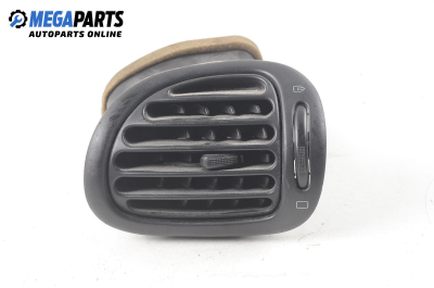 AC heat air vent for Peugeot 206 1.4 HDi, 68 hp, hatchback, 3 doors, 2004