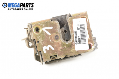 Lock for Renault 19 1.4, 58 hp, hatchback, 1990, position: rear - left