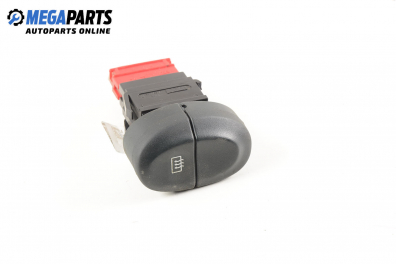 Rear window heater button for Renault Megane I 1.4, 75 hp, hatchback, 5 doors, 1996