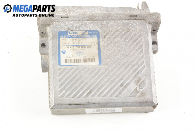 ECU for Renault Megane I 1.9 dT, 90 hp, hatchback, 5 uși, 1996