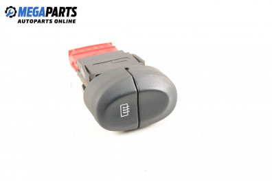 Rear window heater button for Renault Megane I 1.9 dT, 90 hp, hatchback, 5 doors, 1996