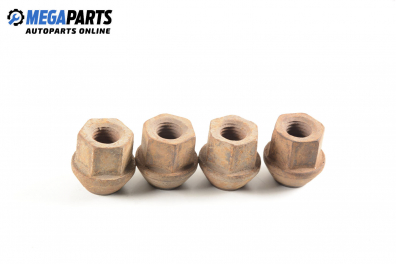 Nuts (4 pcs) for Ford Focus I 1.8 TDDi, 90 hp, station wagon, 2001