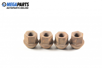 Nuts (4 pcs) for Ford Focus I 1.8 TDDi, 90 hp, station wagon, 2001