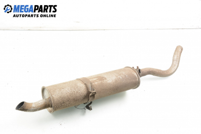 Rear muffler for Opel Astra F 1.6, 75 hp, hatchback, 1992