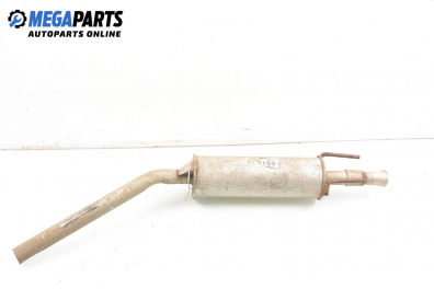 Muffler for Opel Astra F 1.6, 75 hp, hatchback, 1992