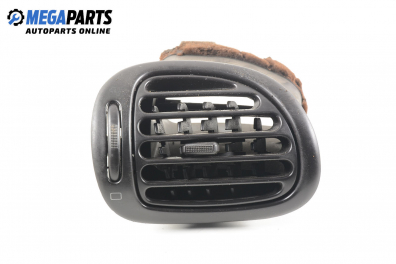 AC heat air vent for Peugeot 206 1.1, 60 hp, hatchback, 3 doors, 2000