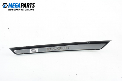 Material profilat prag for Peugeot 607 2.7 HDi, 204 hp automatic, 2005, position: stânga - spate