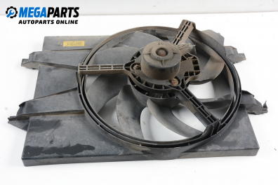 Radiator fan for Mazda 2 1.4 CD, 68 hp, hatchback, 5 doors, 2003