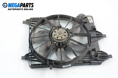 Radiator fan for Renault Clio II 1.5 dCi, 82 hp, sedan, 2004