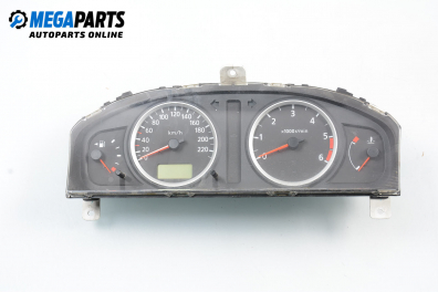 Instrument cluster for Nissan Almera (N16) 1.5 dCi, 82 hp, hatchback, 5 doors, 2003