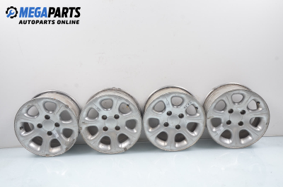 Alloy wheels for Citroen Saxo (1996-2004) 14 inches, width 6 (The price is for the set)