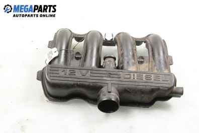 Intake manifold for Peugeot 406 2.1 12V TD, 109 hp, sedan, 1998