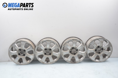 Alloy wheels for Peugeot 406 (1995-2004) 15 inches, width 6 (The price is for the set)