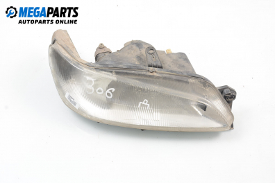 Headlight for Peugeot 306 1.6, 89 hp, hatchback, 5 doors, 1998, position: right