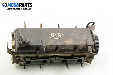 Engine head for Kia Rio 1.3, 75 hp, station wagon, 2002