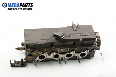 Engine head for Renault Clio I 1.2, 58 hp, 5 doors, 1992