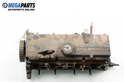 Engine head for Renault Clio I 1.2, 54 hp, hatchback, 5 doors, 1996