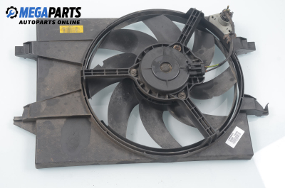 Ventilator radiator for Ford Fiesta V 1.4 TDCi, 68 hp, hatchback, 5 uși, 2003