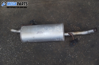 Muffler for Citroen C3 1.4, 73 hp automatic, 2002