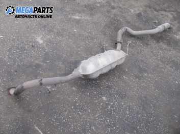 Muffler for Kia Sorento 2.5 CRDi, 140 hp automatic, 2003, position: middle