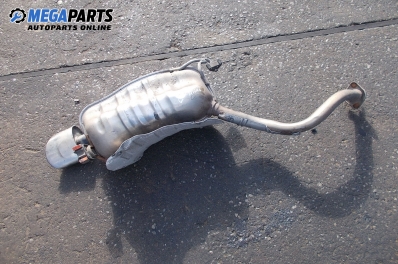 Rear muffler for Hyundai Santa Fe 2.2 CRDi, 150 hp, 2006, position: left