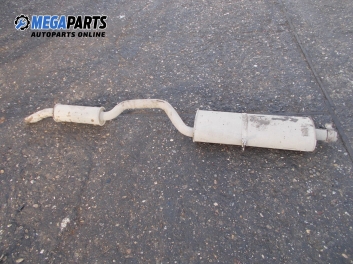 Muffler for Chrysler Voyager 2.5 TD, 116 hp, 2000