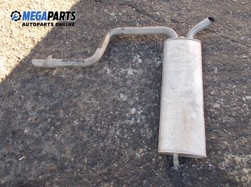 Muffler for Mercedes-Benz 124 (W/S/C/A/V) 2.0, 118 hp, station wagon, 1992