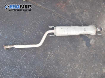 Muffler for Opel Zafira A 1.8 16V, 125 hp, 2001