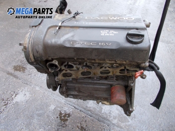 Engine for Daewoo Nubira 1.6 16V, 106 hp, station wagon, 1998 code: A16DMS