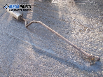 Muffler for Peugeot 307 1.6 HDi, 90 hp, hatchback, 2005