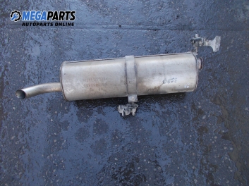 Rear muffler for Citroen C4 1.4 16V, 88 hp, coupe, 2006