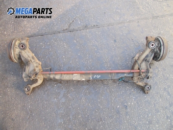 Rear axle for Peugeot 206 2.0 HDI, 90 hp, hatchback, 3 doors, 2000