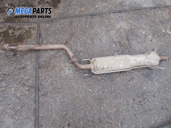 Muffler for Opel Zafira A 2.0 16V DTI, 101 hp, 2002