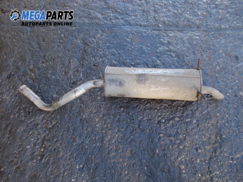 Rear muffler for Renault Megane I 1.4, 75 hp, sedan, 1998