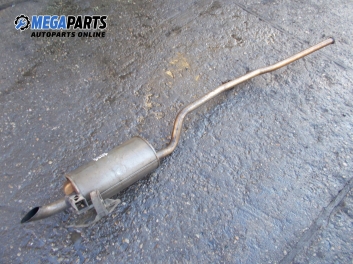 Rear muffler for Renault Clio II 1.5 dCi, 65 hp, hatchback, 2004