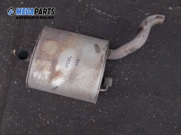 Rear muffler for BMW 5 (E39) 2.0, 150 hp, sedan automatic, 1997