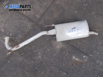 Muffler for Renault Clio I 1.2, 58 hp, hatchback, 1996