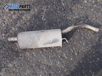 Rear muffler for Renault Megane Scenic 1.9 dT, 90 hp, 1996