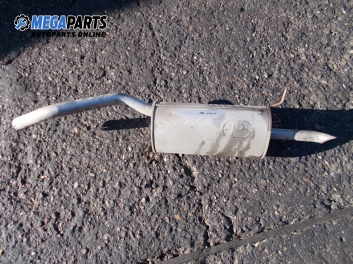 Rear muffler for Renault Megane I 1.6, 90 hp, hatchback, 1997