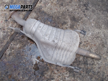 Rear muffler for Opel Zafira A 2.0 16V DTI, 101 hp, 2003