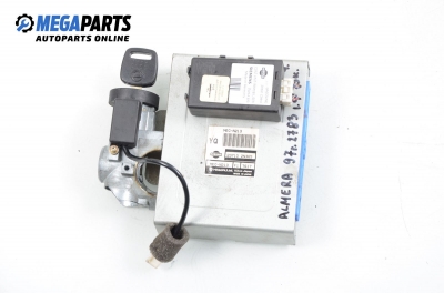 ECU incl. ignition key and immobilizer for Nissan Almera 1.4, 75 hp, station wagon, 1997 № 23710 2N365