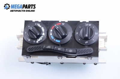 Air conditioning panel for Mercedes-Benz A W168 1.6, 102 hp, 5 doors, 1999