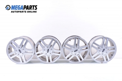 Alloy wheels for Ford Focus (1998-2005) 15 inches, width 6, ET 52.5 (The price is for the set)