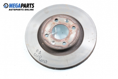 Brake disc for Renault Clio II 1.4 16V, 95 hp, 3 doors automatic, 2001, position: front