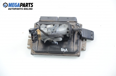 ECU mit zündschlüssel für Volvo S40/V40 2.0 T, 160 hp, combi, 1999 № Siemens S108212005C