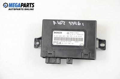 Modul de comandă cu senzori parktronic pentru Peugeot 407 2.0 HDi, 136 cp, sedan, 2006 № Bosch 0 263 004 095